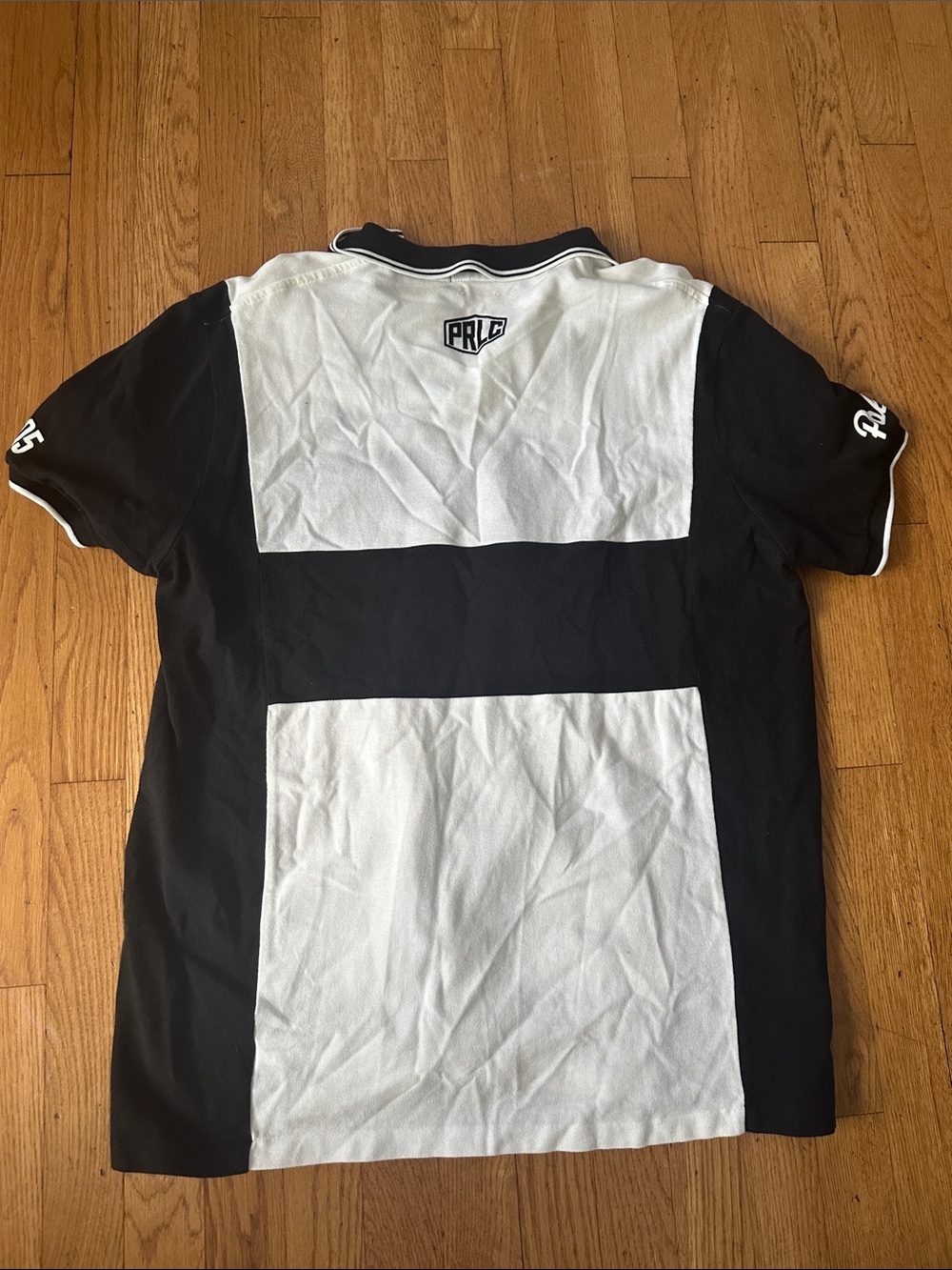 Polo by Ralph Lauren Black & White Inter-Boro Cycle Series Polo - Picture 5 of 5